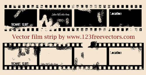 Filmstripe illustrasjon