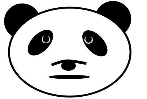 Pandas huvud bild