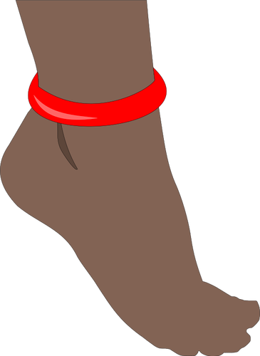 Picior cu anklet