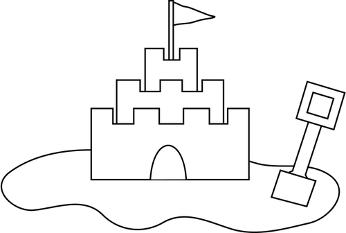 Image vectorielle du château