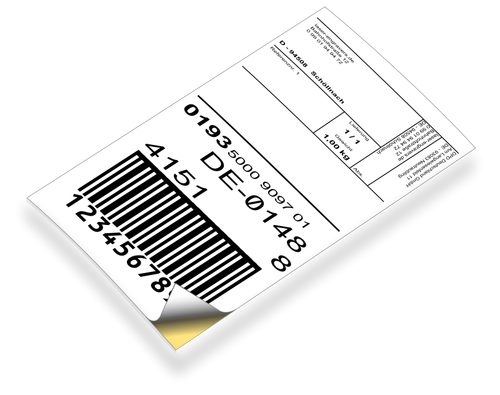 Barcode Label Vector