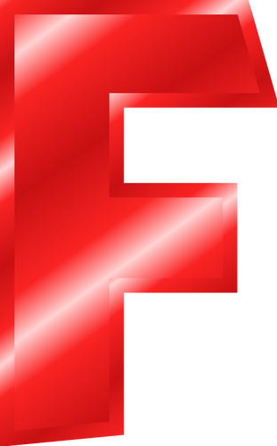 红色 "F" 字母