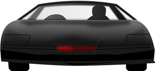 Kitt-Auto-Vektor-ClipArt-Grafik