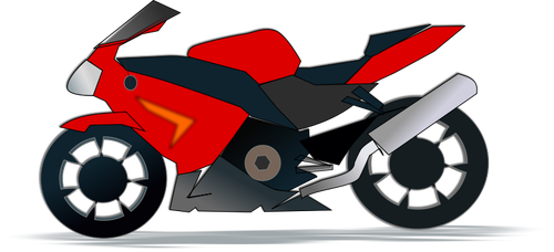 Motorrad-Vektor-Bild