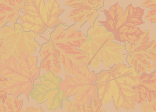 Потертые осенние листья векторное изображение