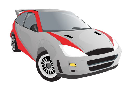 Vector illustration of sport car