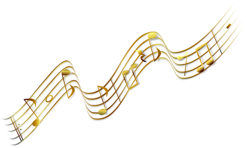 음악 노트 벡터 일러스트 레이 션