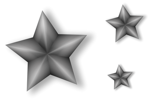 Metal Stars arte vectorial