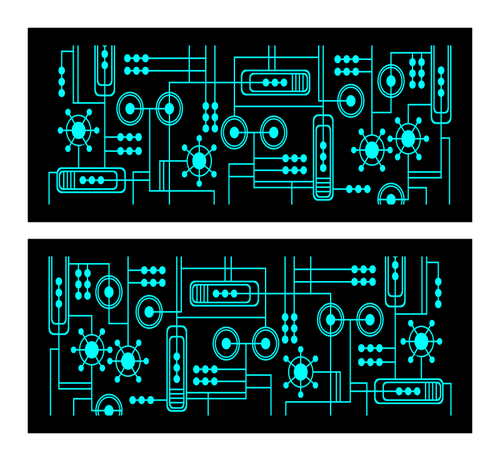 主板矢量剪贴画