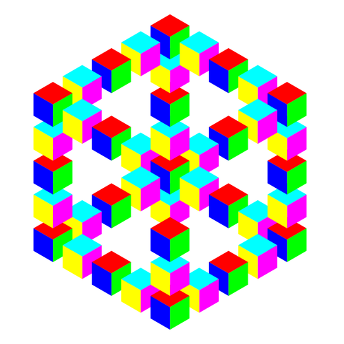 Hexagon kubus
