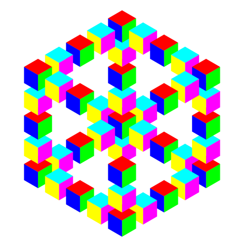 Cubo di esagono