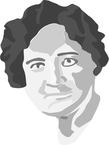 Nellie McClung vector portret