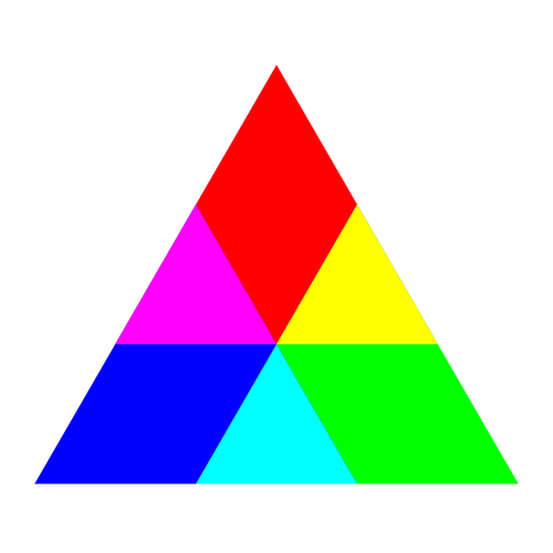 Warna-warni segitiga