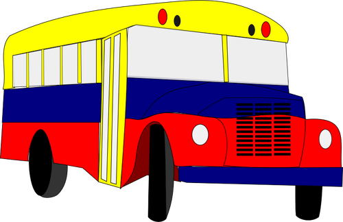 Vector afbeelding van chiva bus