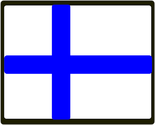 Finlandês vector bandeira