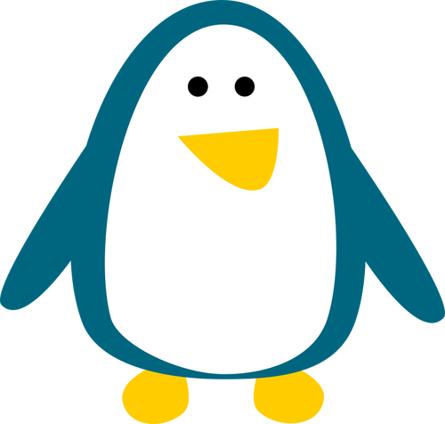 Image vectorielle pingouin