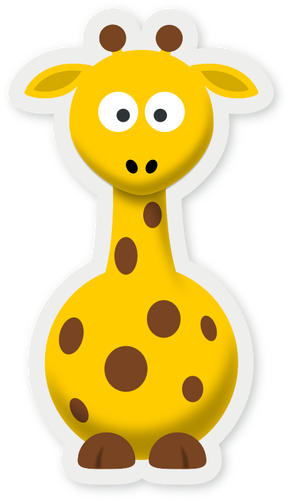 Cartoon giraffe image