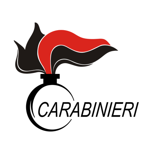 カラビニエリのロゴのベクトル図