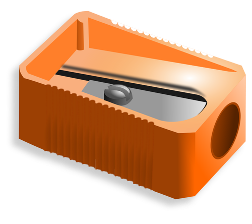 Vector clip art of pencil sharpener