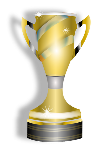 Image clipart vectoriel du trophée