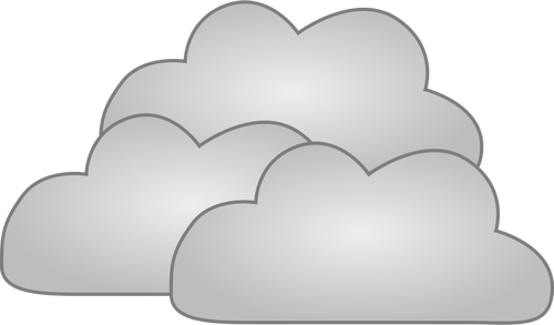 Nuvens de Internet vector imagem