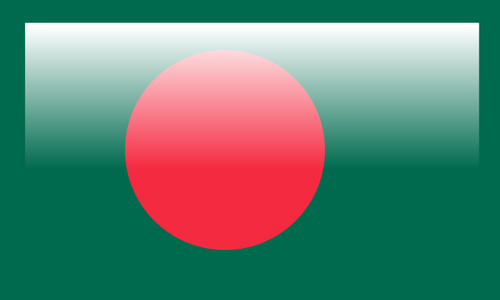 Bangladesh flag vector illustration