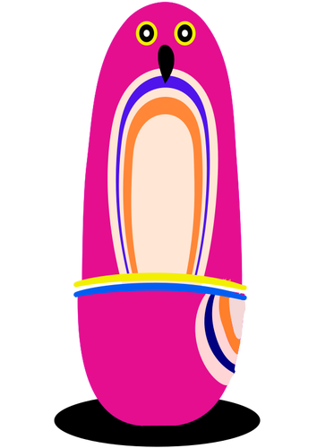 Pinguino rosa