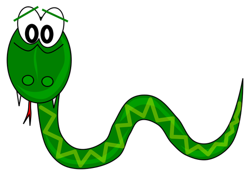 Vector image of rattlesnake