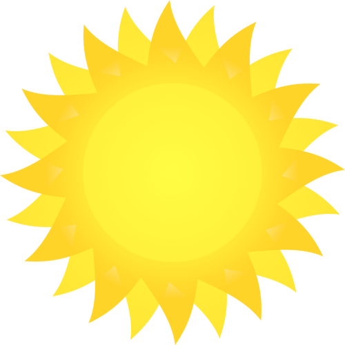 Image de vecteur soleil