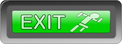 Clipart vectoriels de presse pour bouton exit