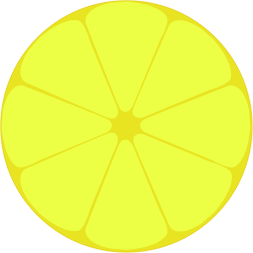 Image de vecteur pour le profil citron