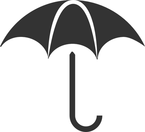 Pluie protection pictogramme vector clipart