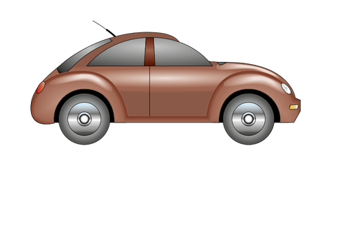 Grafika wektorowa rocznika samochodu