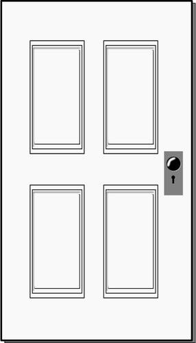 Jednoduché dveře
