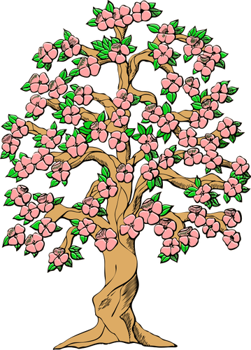 Blomstrende treet
