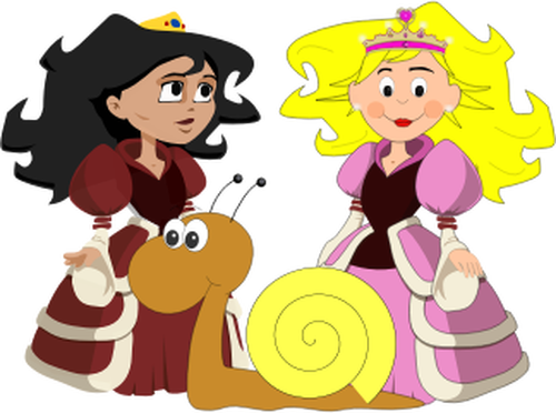 Princesas e caracol