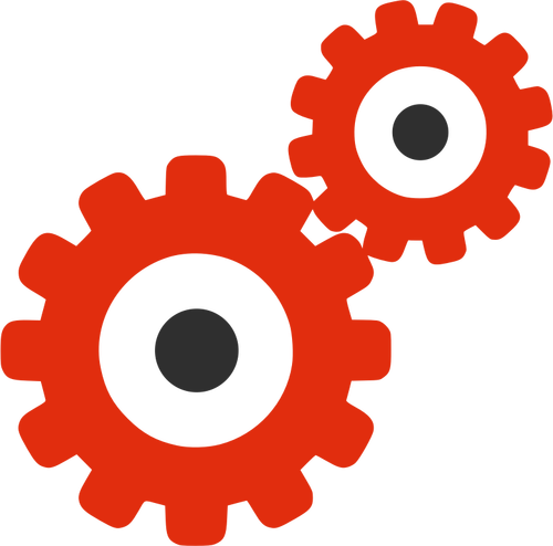 Gears vektor ClipArt