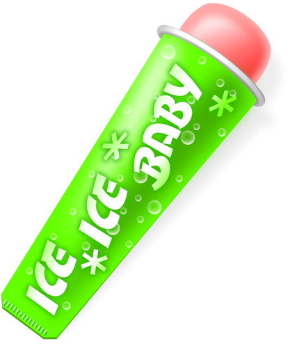 Popsicle vector image