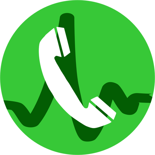 VOIP call icon vector illustration