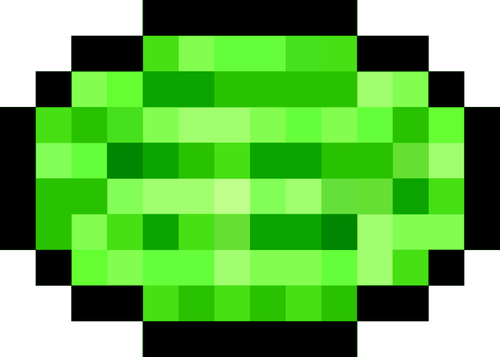 Pixel-Wassermelone