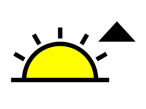 Sunrise symbool