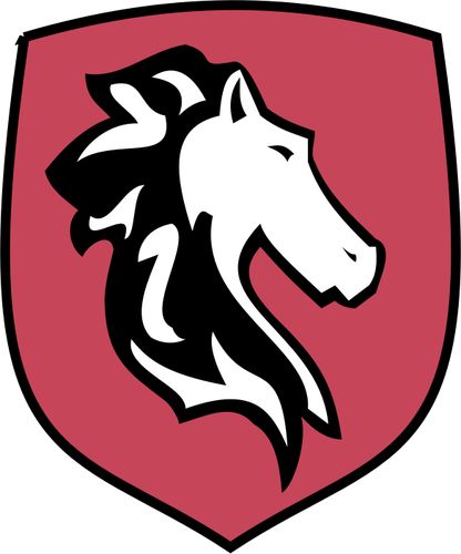 Heraldische schild symbool vector