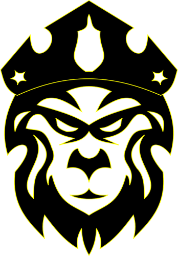 Tête de Lion vector clipart