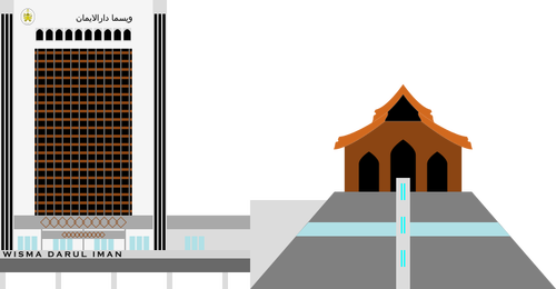 Wisma Darul Iman construction en Malaisie