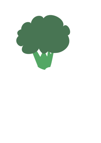 Broccoli ritning