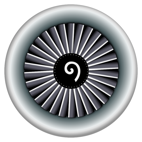 Jet engine vector