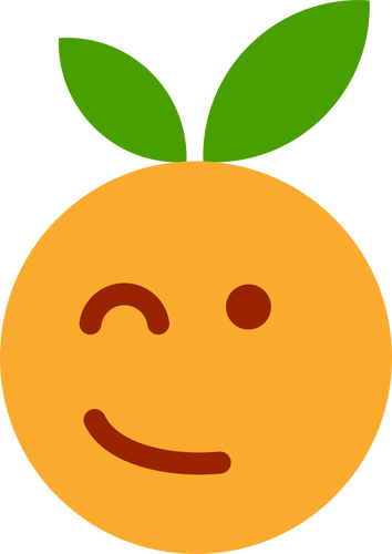 Un clin de œil emoji