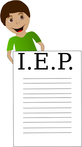 IEP 身后的男孩