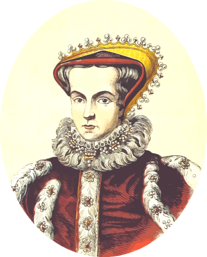 Imagen vectorial de Queen Mary