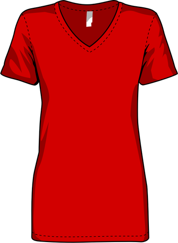 女人的红衬衫